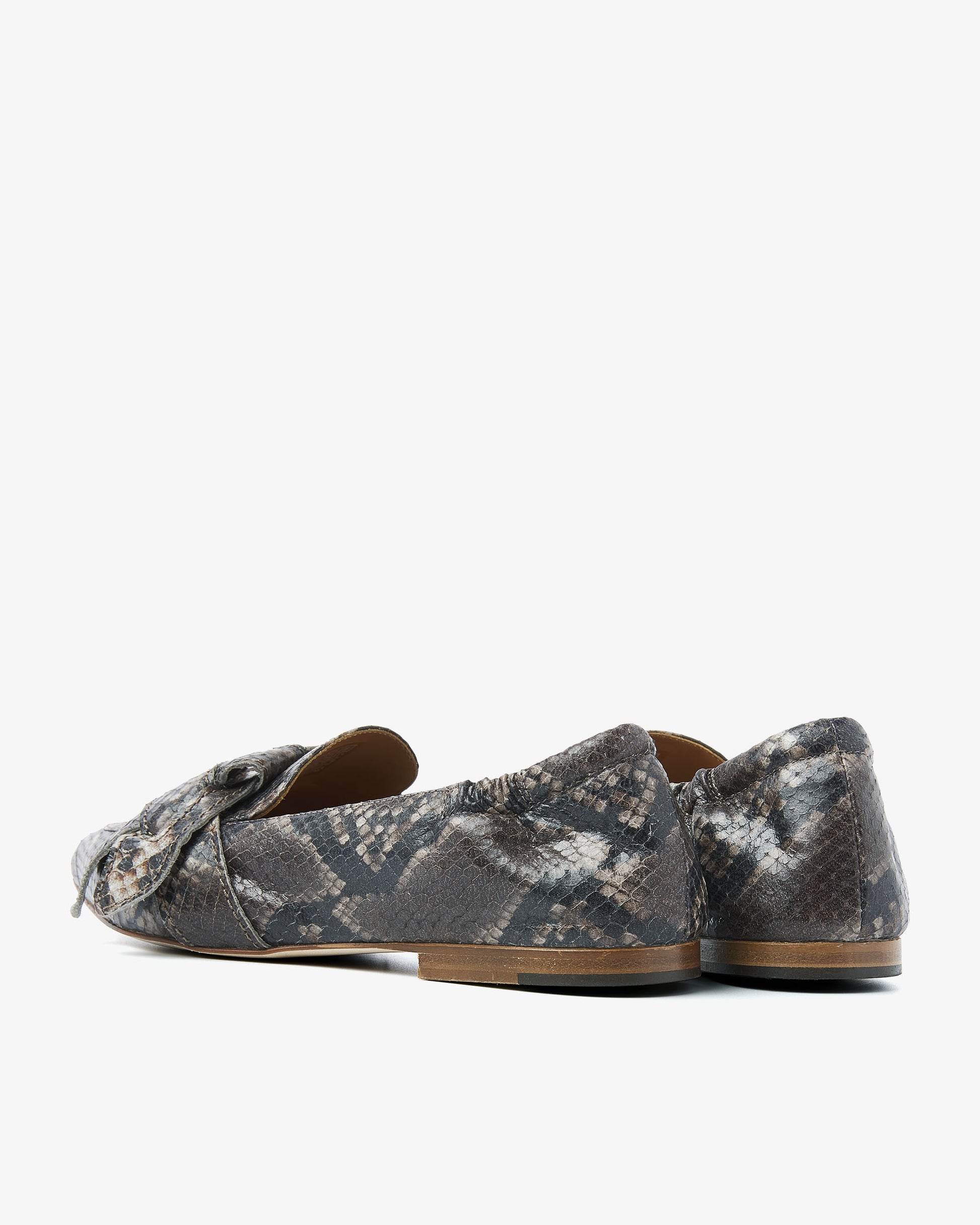 VIA VAI slangenprint dames loafers Lola Rayne