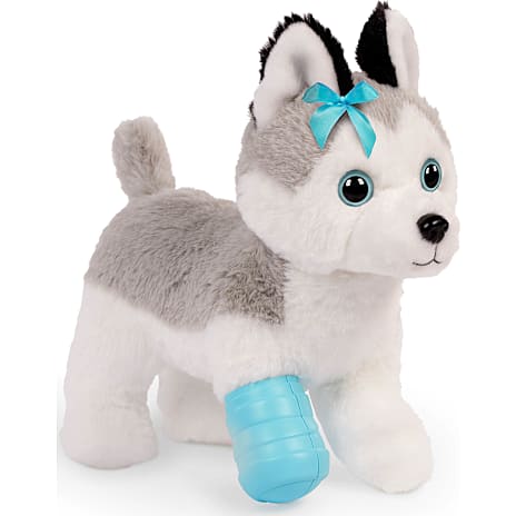 Pucci Pups husky hund bamse 20 cm