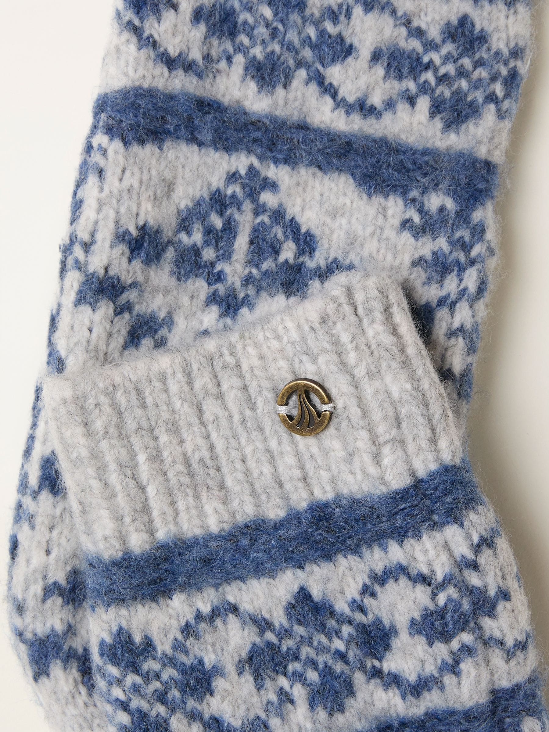 FatFace Pattern Mittens