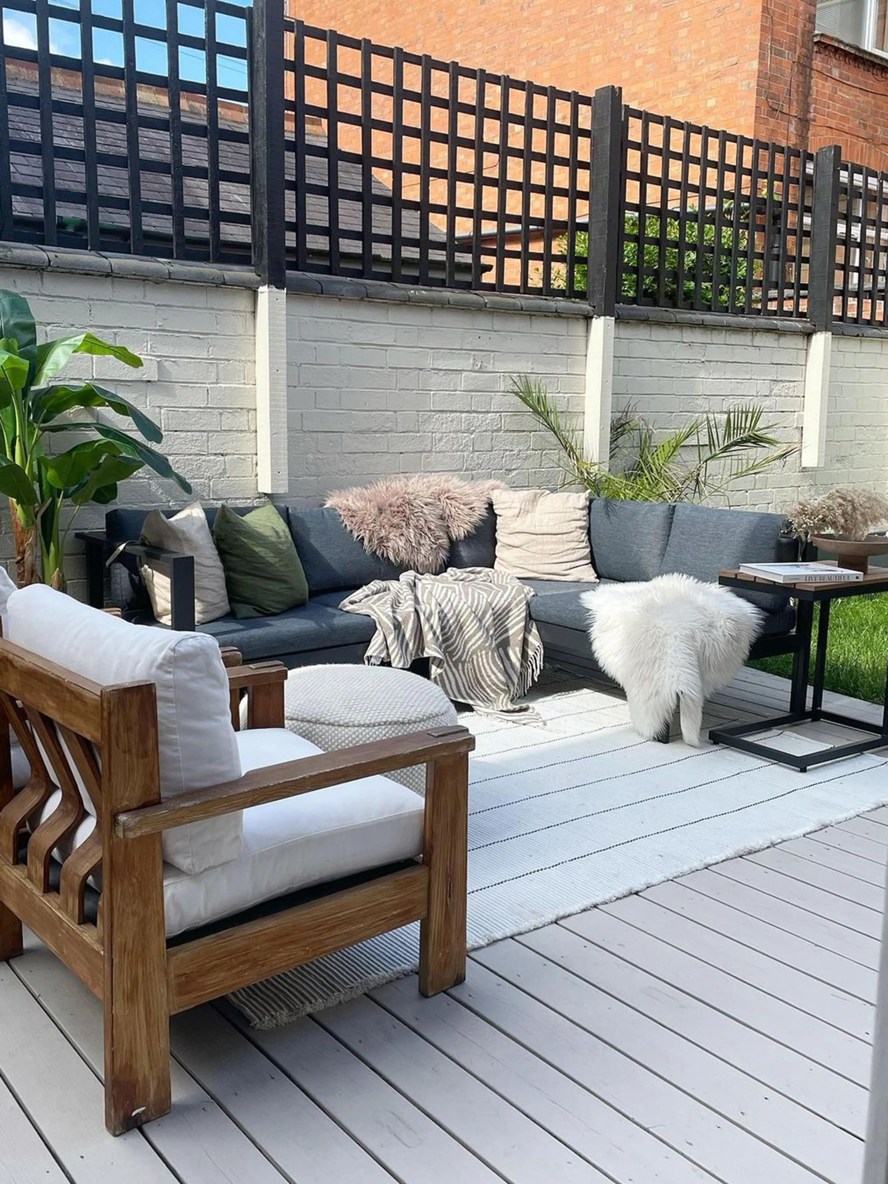 Tuin hoekloungeset met tafel 5-zits MESSINA linkszijdig Metaal Zwart