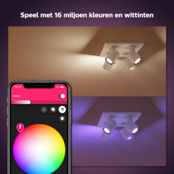 Philips Hue opbouwspot Argenta wit