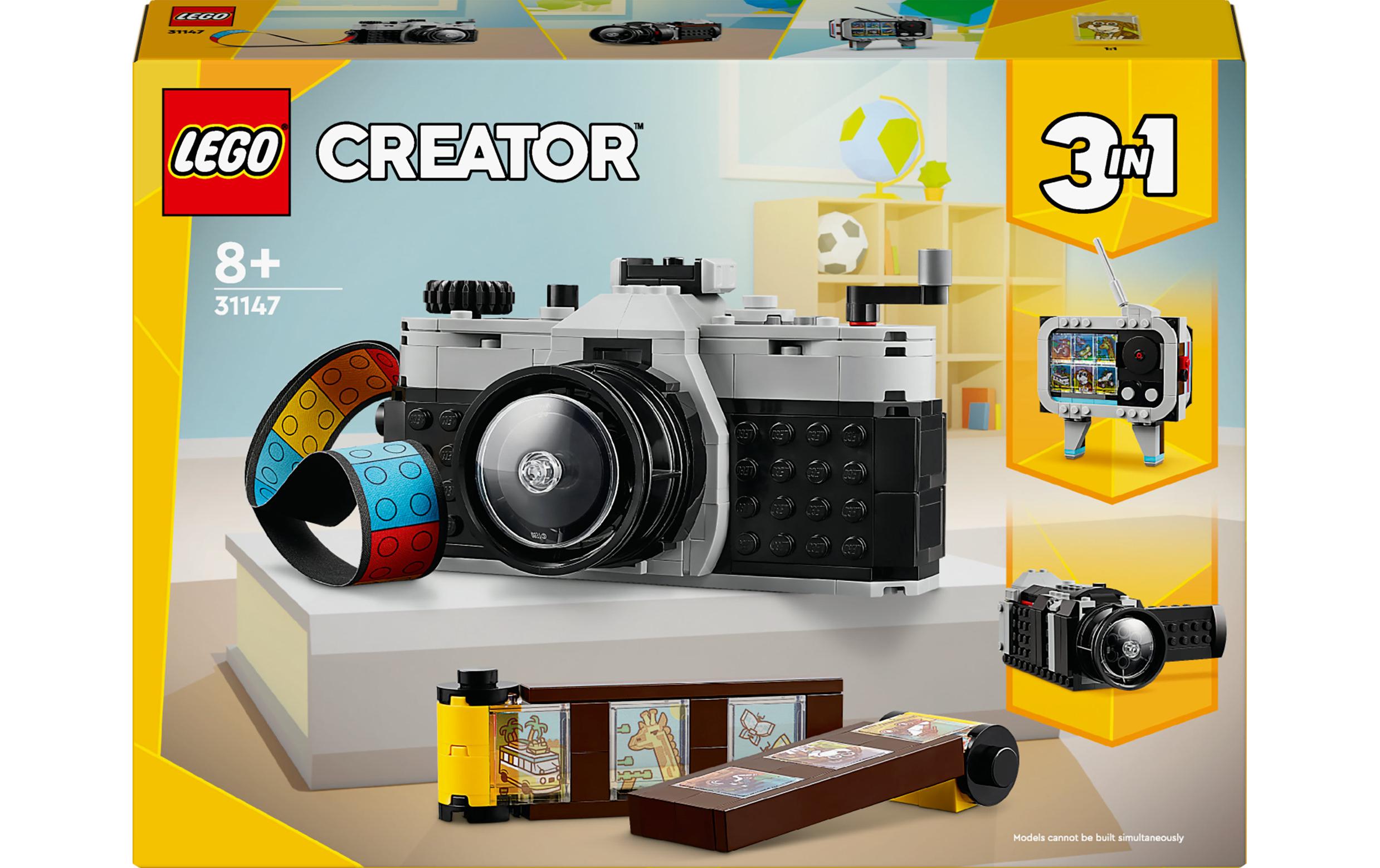 Creator Retro Kamera 311473-in-1-Set mit vielen Funktionen