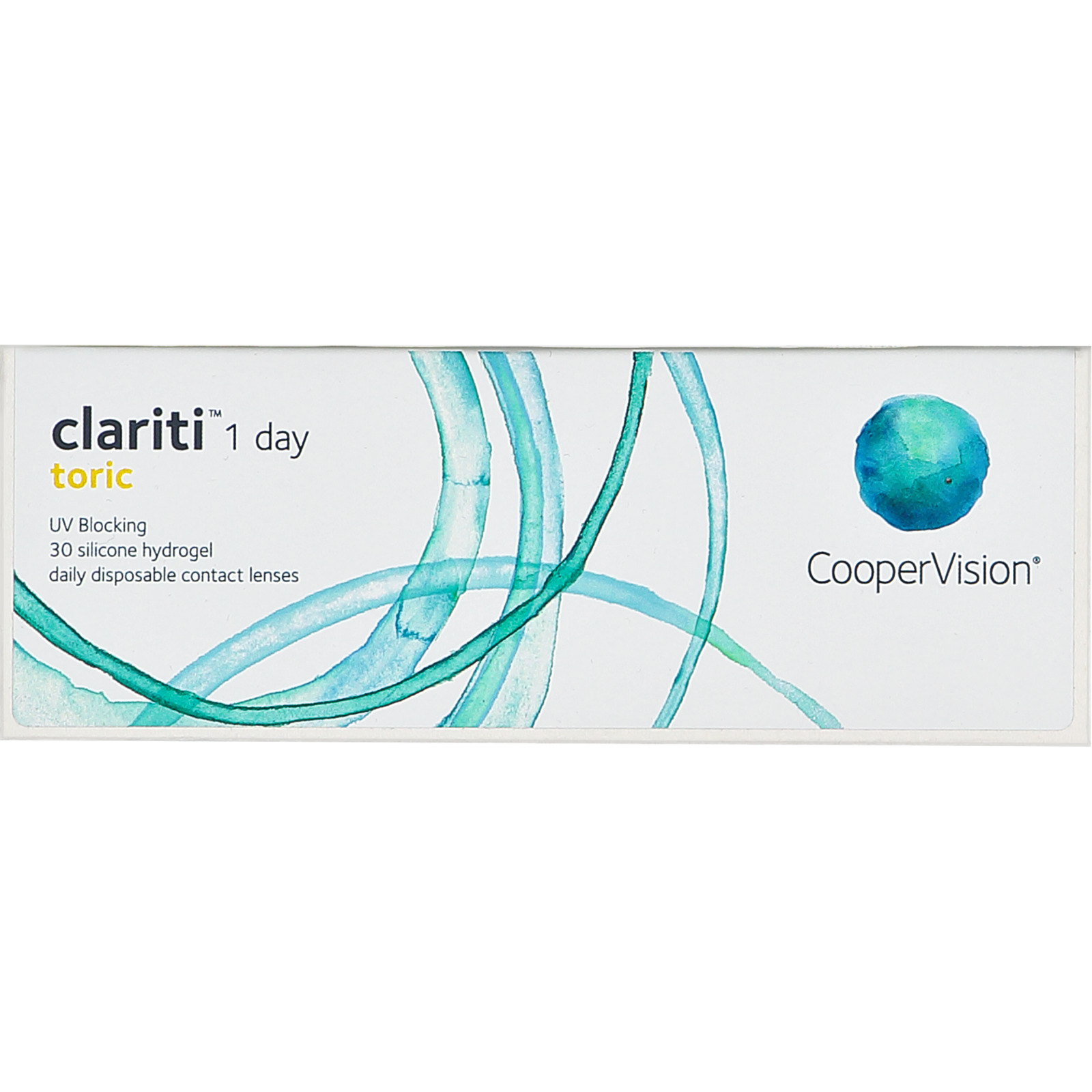 Clariti 1-Day Torische Linsen 30er Tages-Kontaktlinsen Zylinder -2.25, 170, -2.75