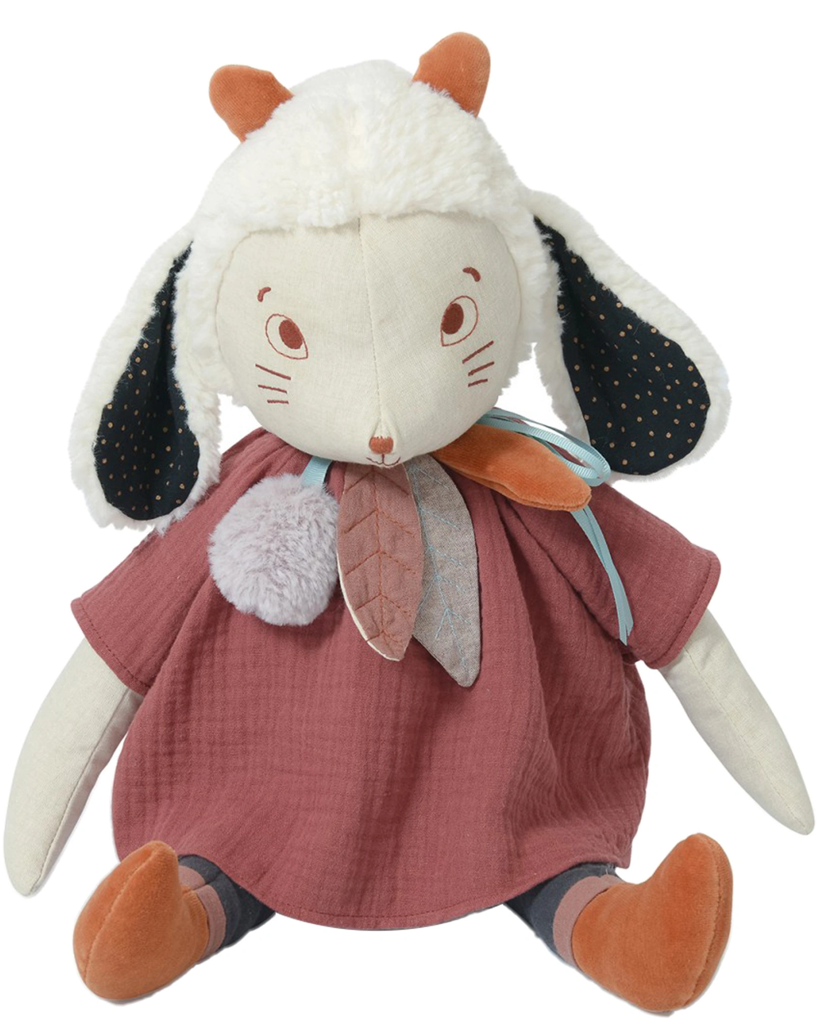 Kuscheltier GROSSES SCHAF FENOUIL (55cm) in bunt