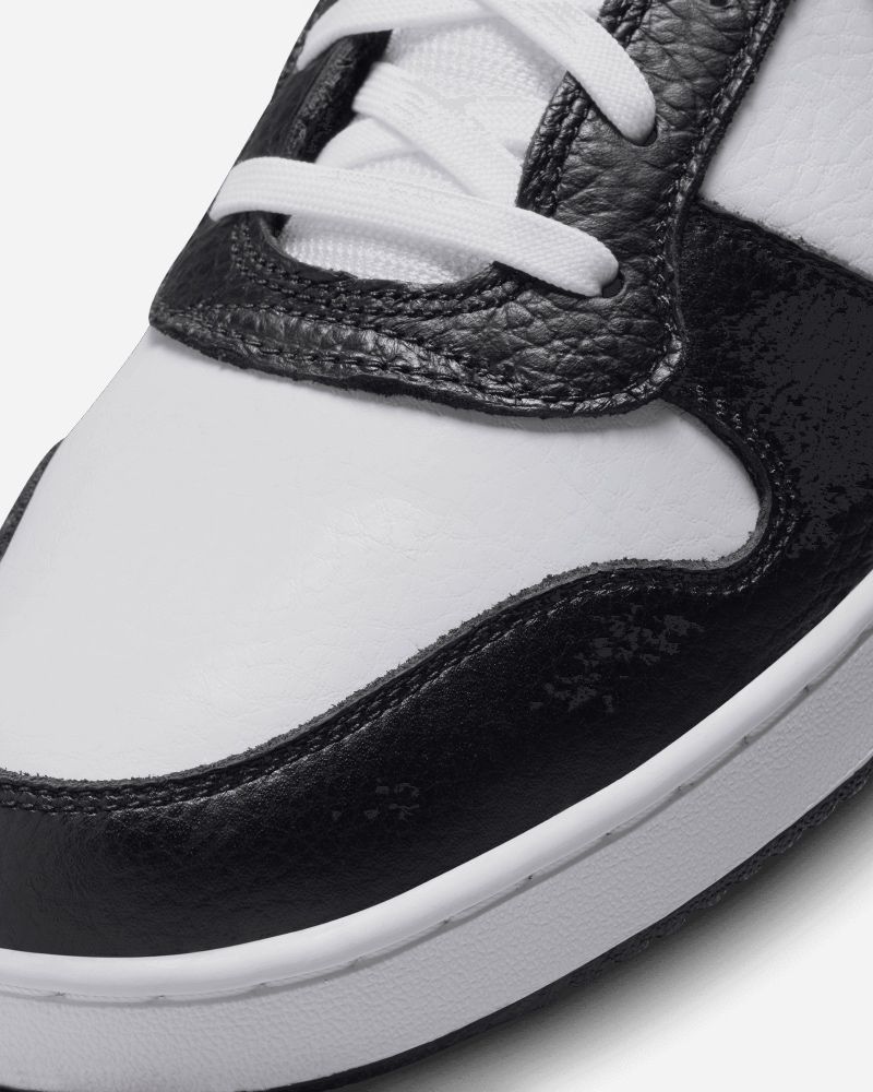 Chaussures Nike Ebernon Low Premium Blanc & Rouge pour homme
