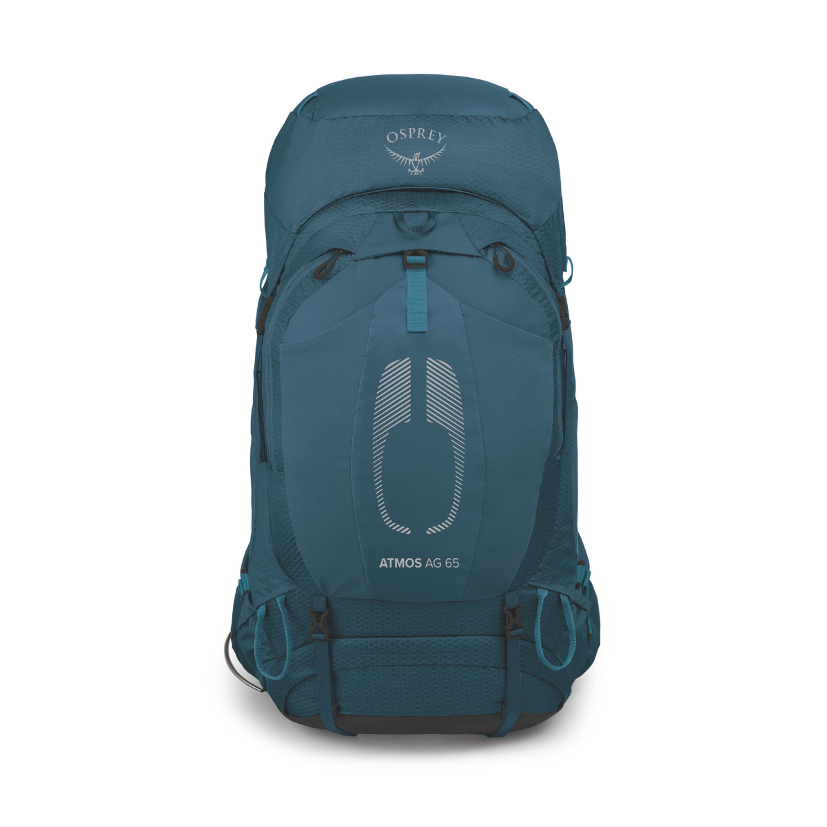 Osprey Atmos AG 65 L vandrerygsæk, herre (Venturi Blue) - Spejder Sport