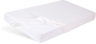 BabyMatex Bamboo Stretchlaken, Hvitt