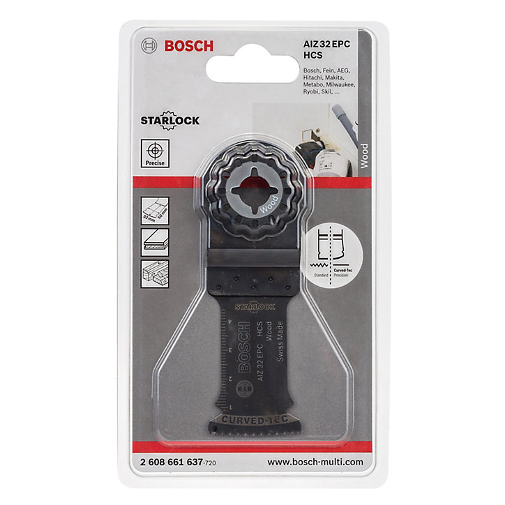 Lame de plongée bois Bosch Starlock 32mm