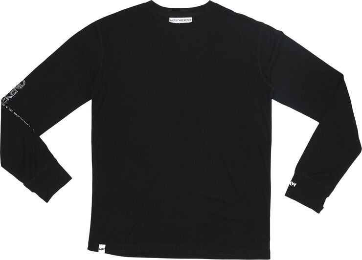 MessyWeekend BASE LAYER SHIRT Black