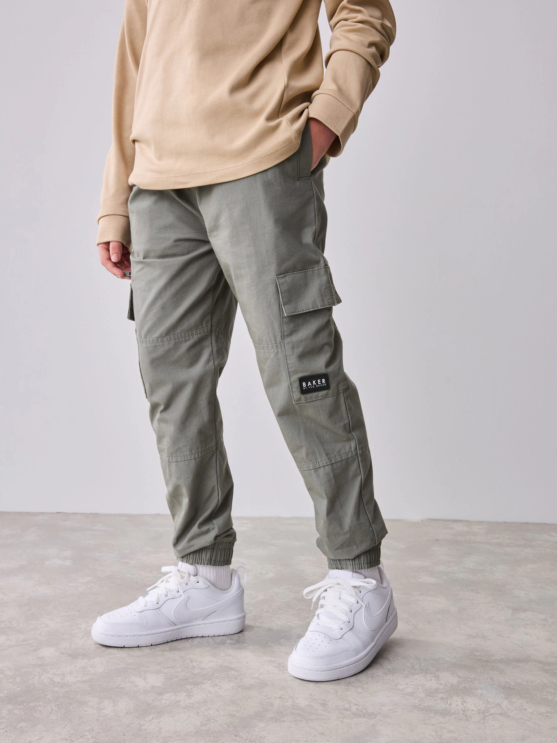 Kakigroen - Baker by Ted Baker - Cargobroek