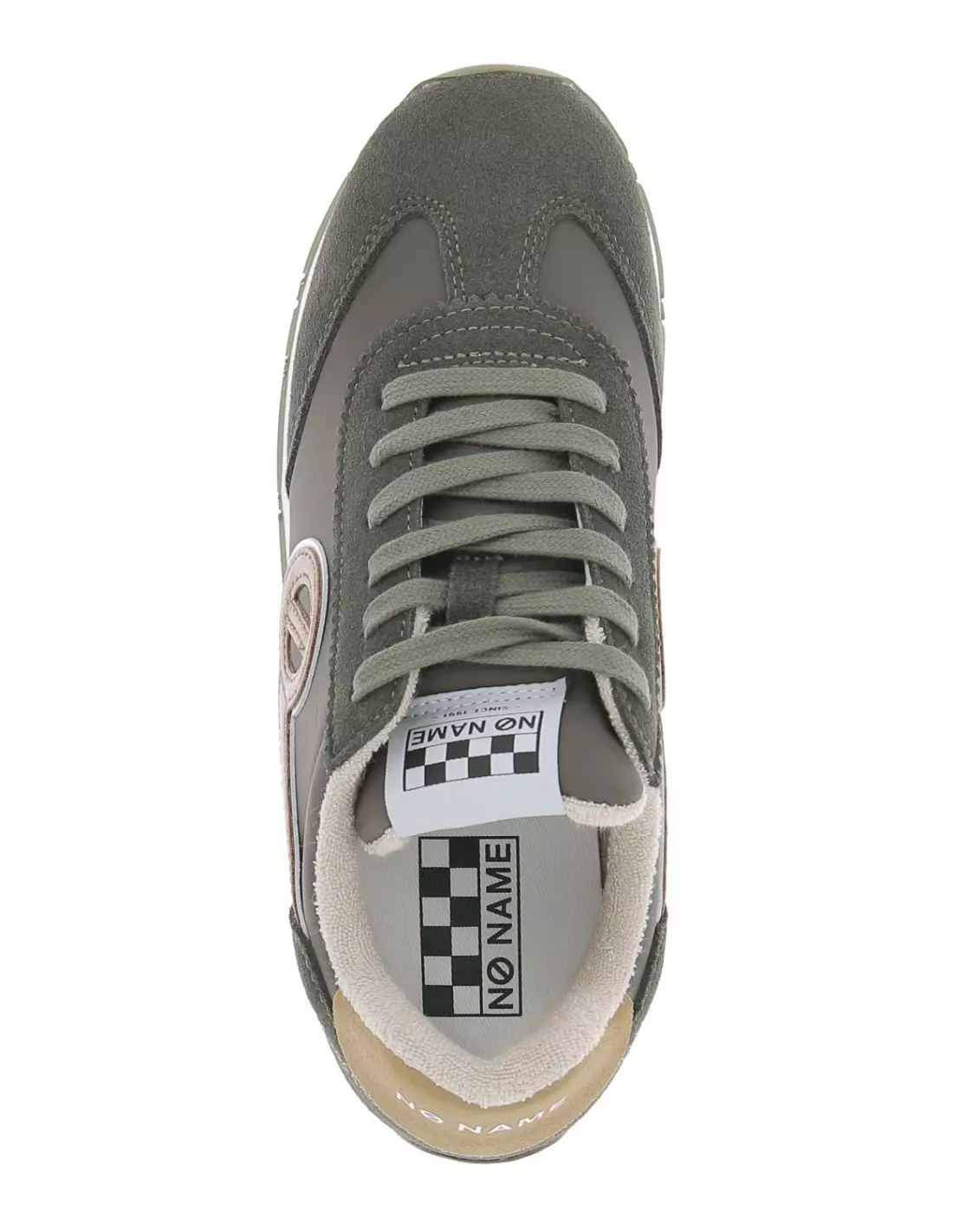 NO NAME CITY RUN JOGGER - Baskets SUEDECAMPERFORETARMY