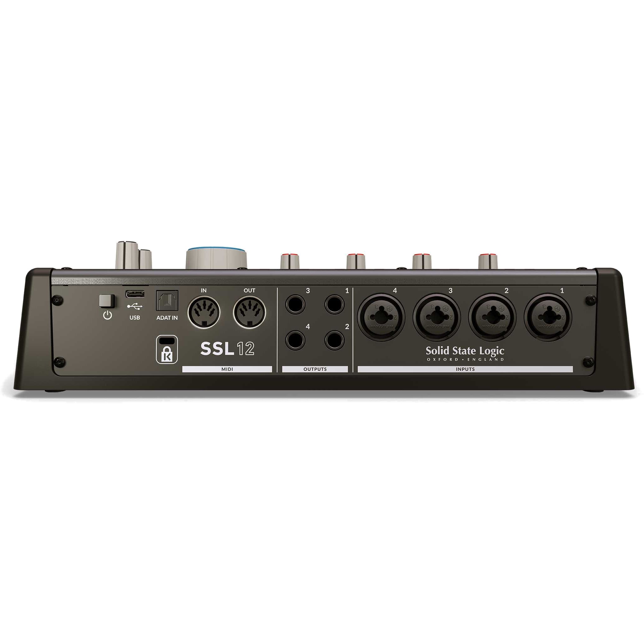 Solid State Logic SSL 12 12-in/8-out USB-C audio interface