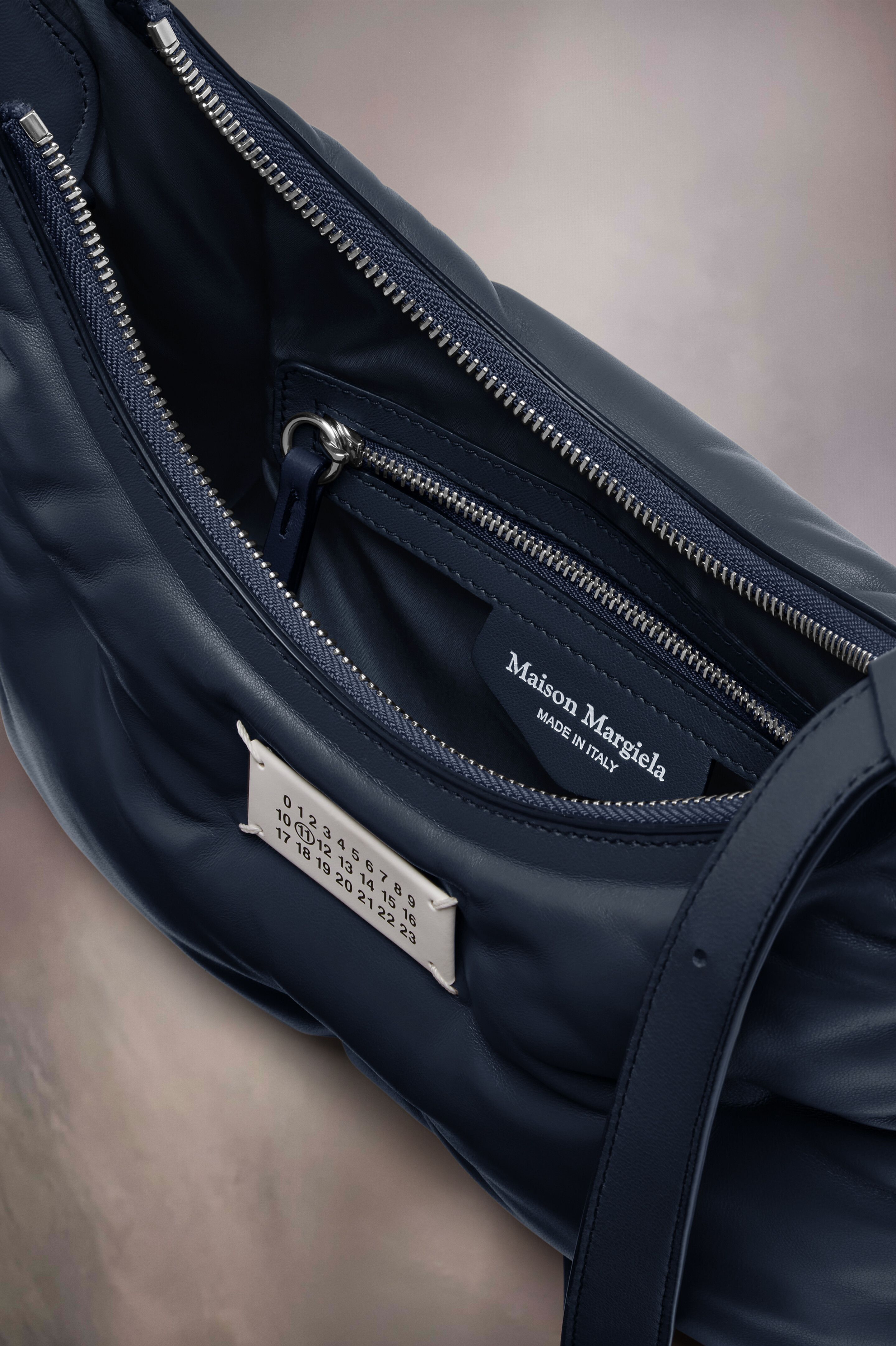 Sac Glam Slam Hobo Small Bleu Foncé