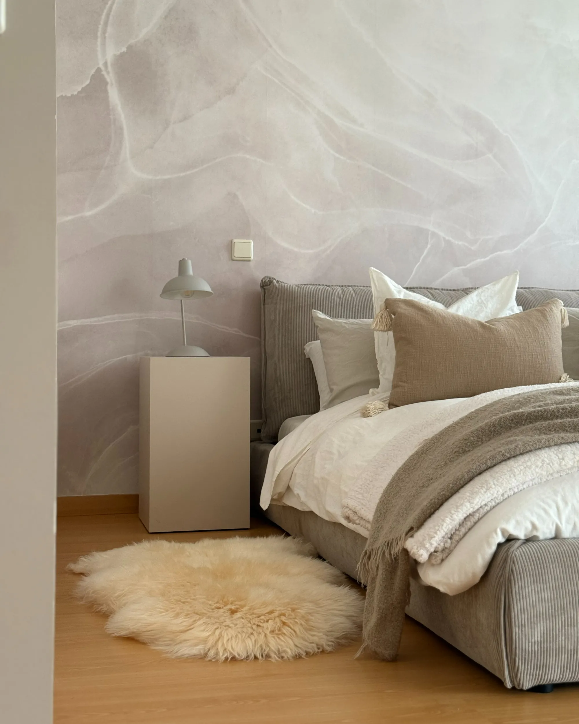 Schapenvacht ULURU Beige 65 x 110 cm