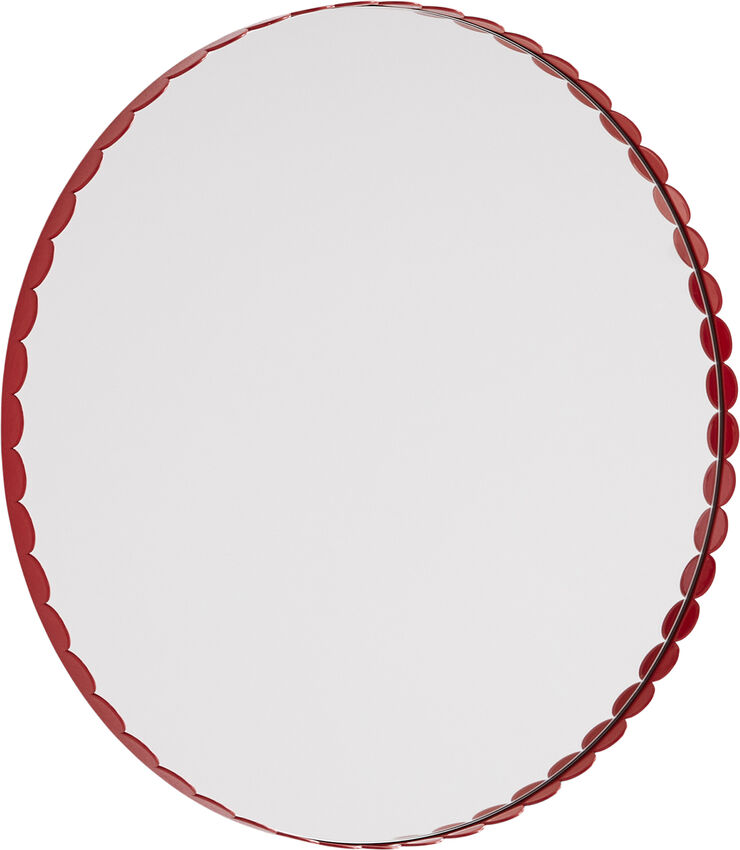 Hay Arcs Mirror-Round-Red Red