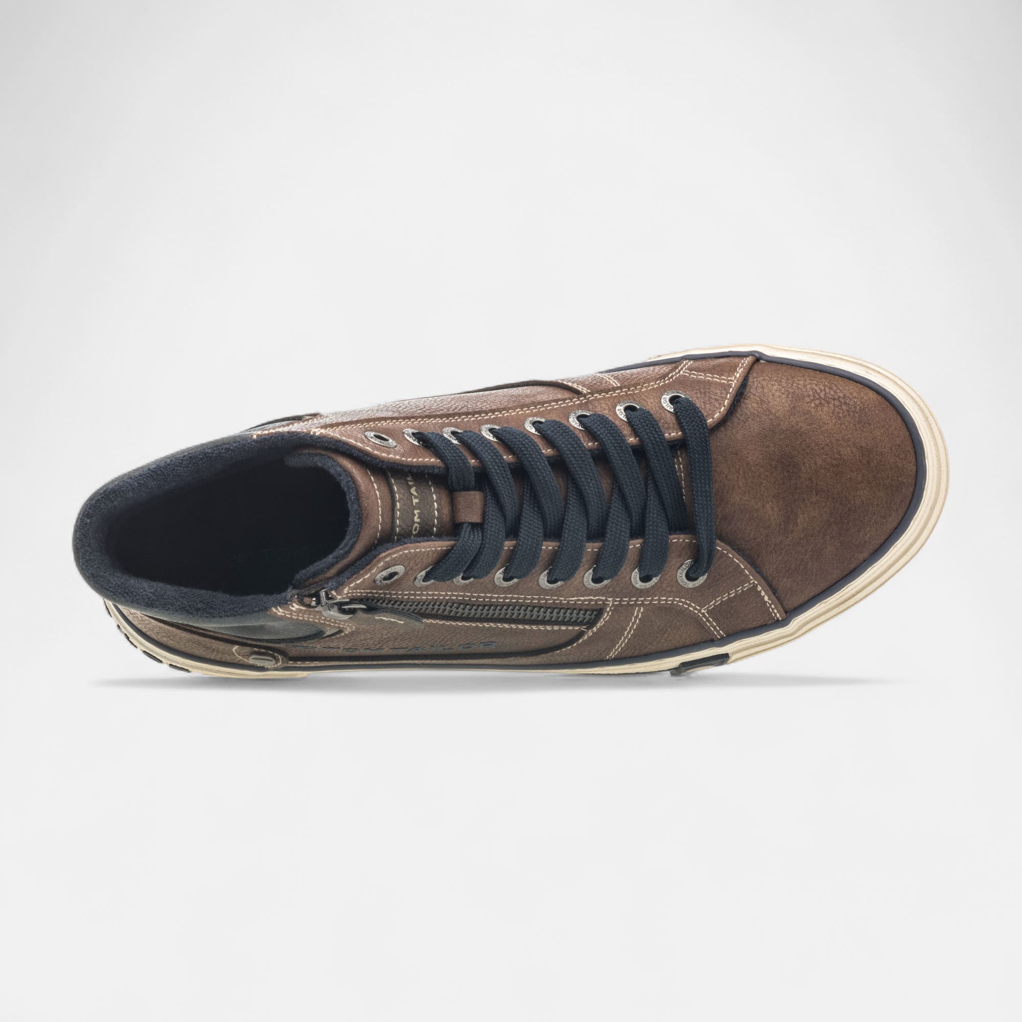 Baskets hautes Homme marron