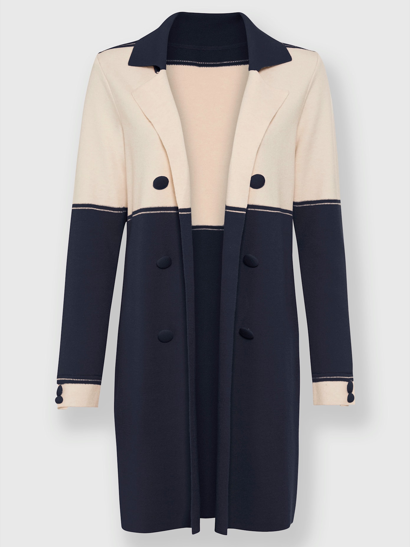 Veste en tricot qualité jacquard élégante