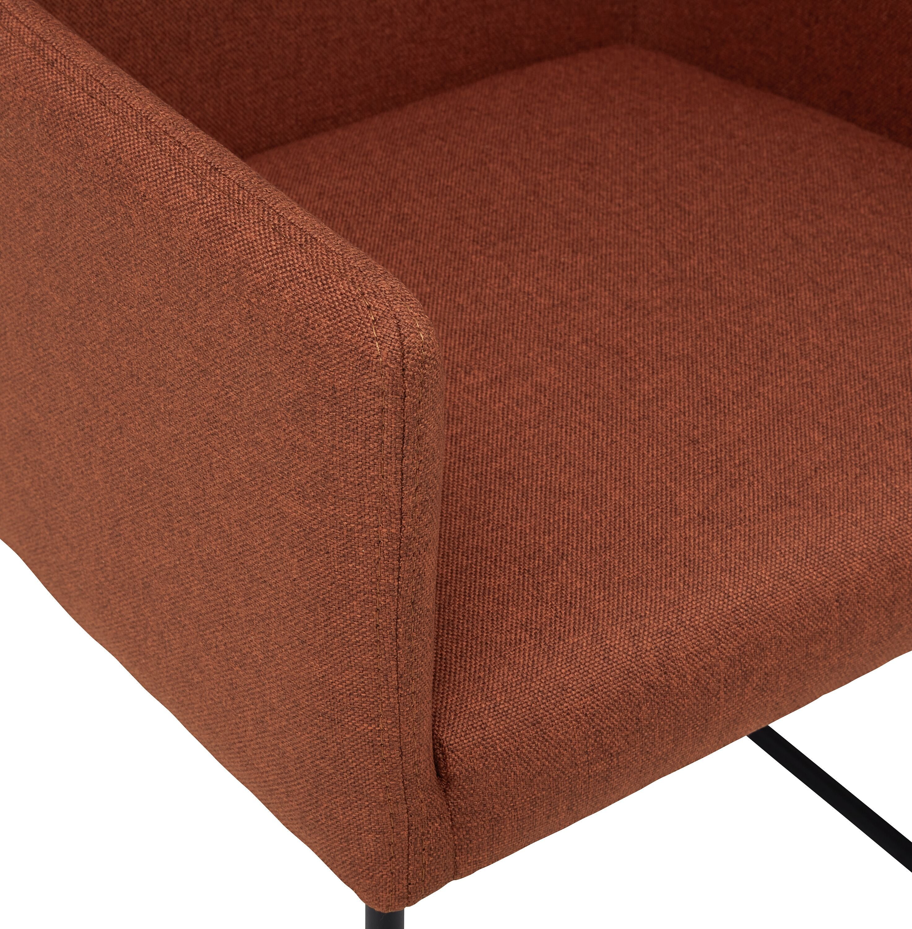 SIENA Stuhl - Kupferfarbig / B: 50.0 cm x T: 45.0 cm x H: 86.0 cm