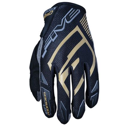 Gants cross Five MXF PRORIDER S - BLACK GOLD 2023 - Noir