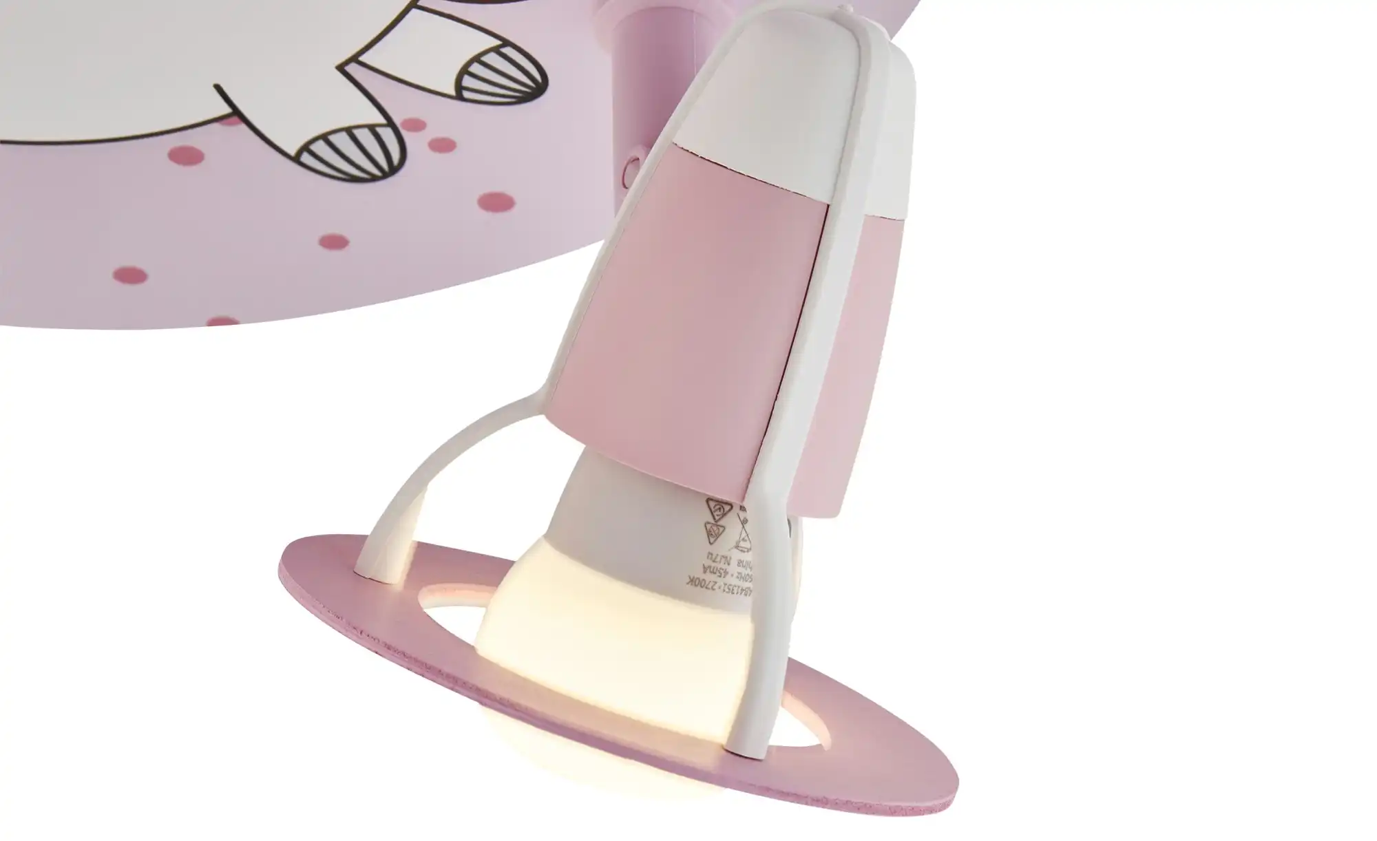 Deckenstrahler, 3-flammig, Rosa Einhorn Babsy