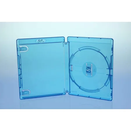 Sauerwald Amaray BluRay Hüllen 1fach, 15 mm, blau, 5 Stück