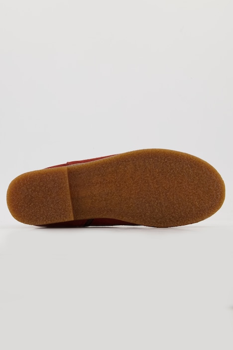 Chelsea-Boots, Veloursleder, Elastikeinsatz, Weite H