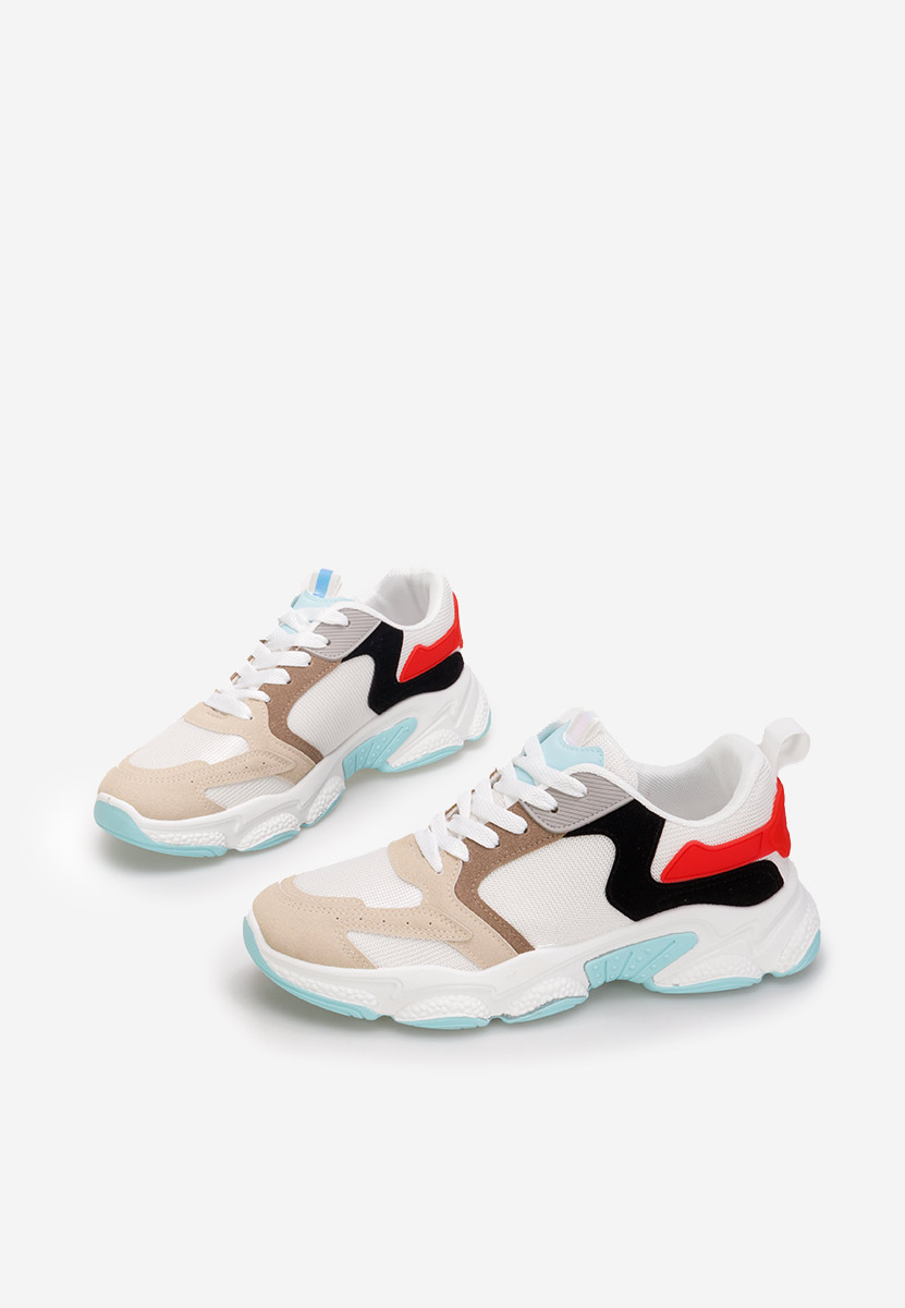 Baskets pour hommes beige Davian