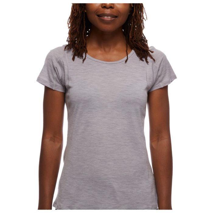 Black Diamond Dame T-shirts Rhythm Tee Grå