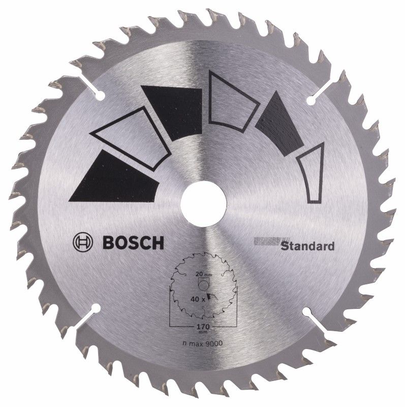 Bosch 2609256813 CIRKELZBL BASIC 170X22X20/16,T40