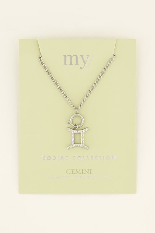 Ketting met chunky sterrenbeeld bedel
