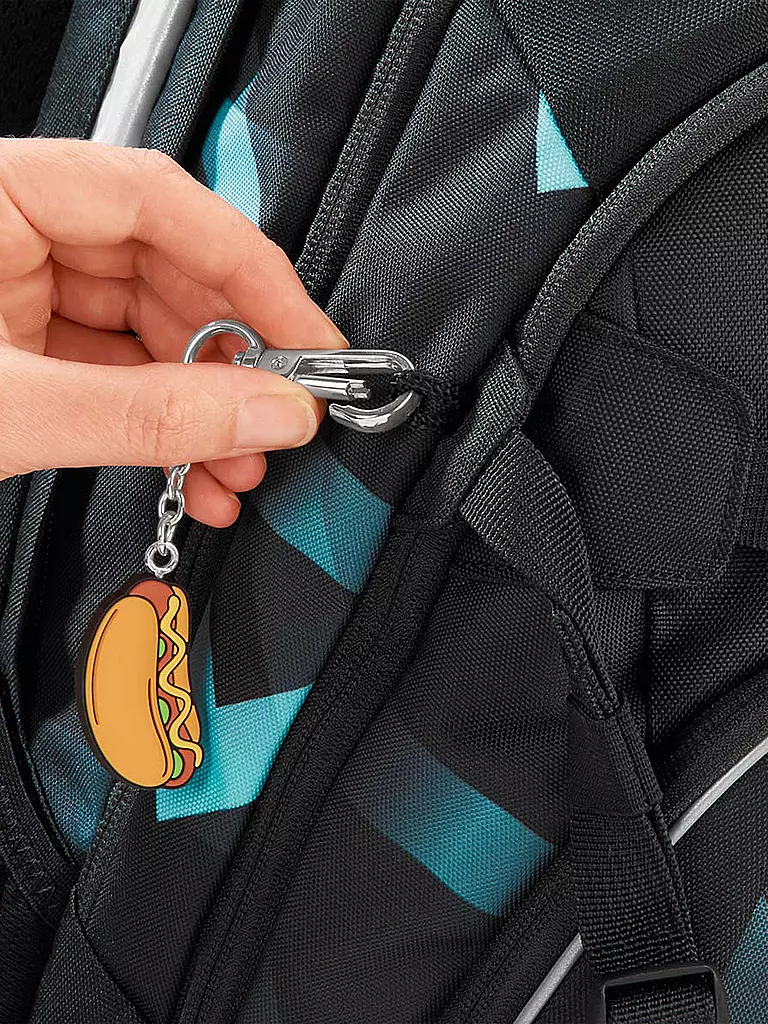 COOCAZOO Schulrucksack MATE LASER LIGHTS schwarz