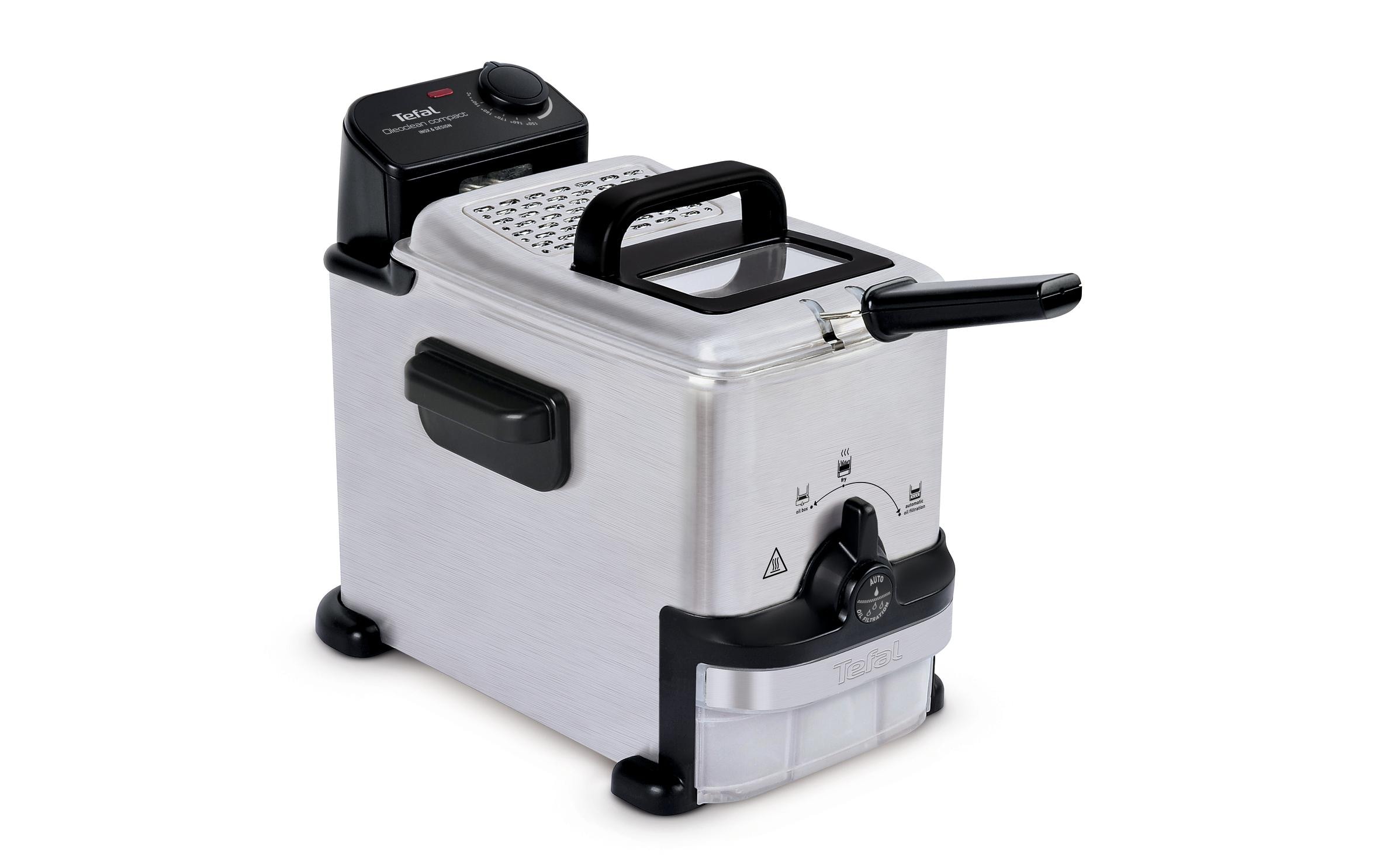 Fritteuse Oleoclean Compact FR7016CH 0.8 kg<br>Fritteuse mit automatischer Ölfilterung