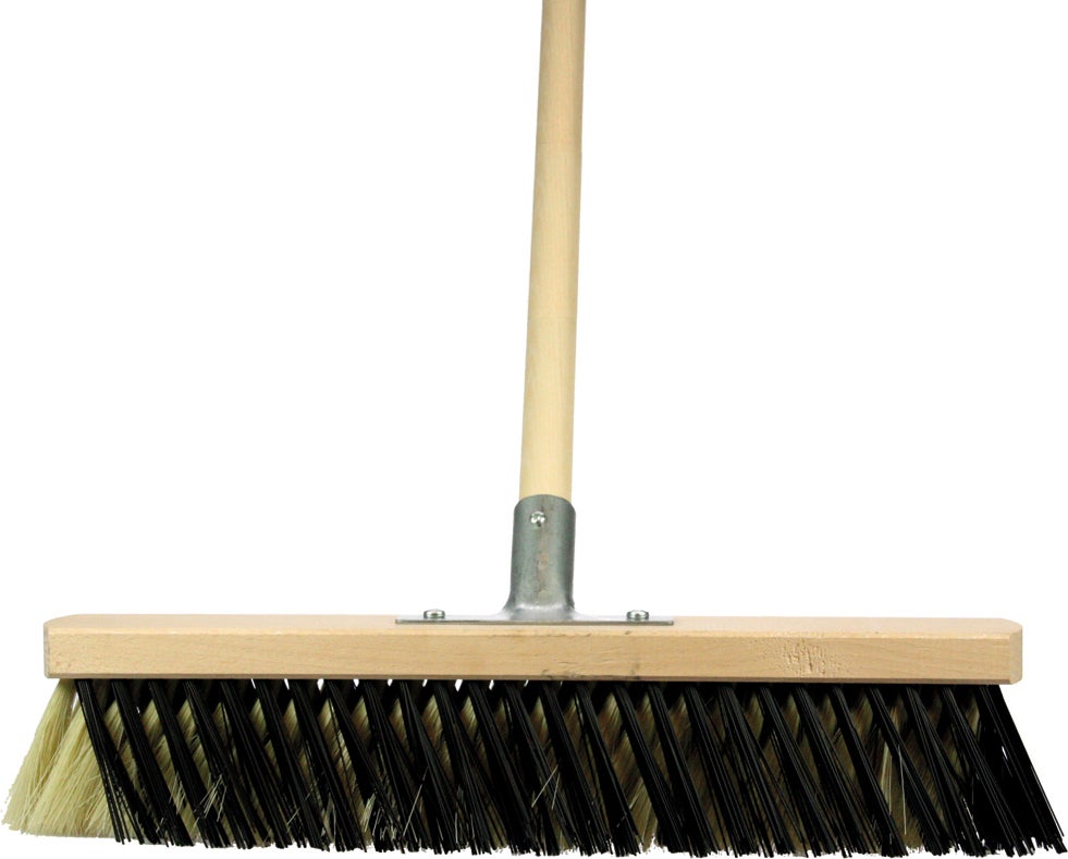 Talen tools x-bezem binnen creme/zwart