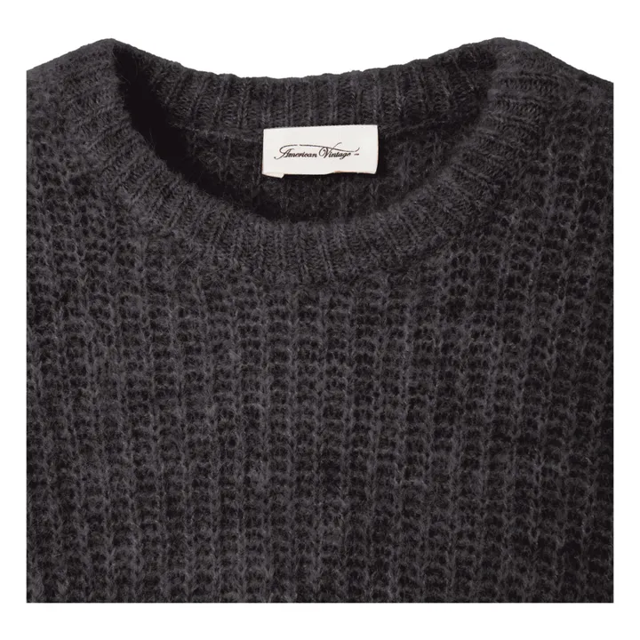 American Vintage Pull Uni | Gris anthracite