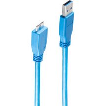 BASIC-S Câble micro USB 3.0, USB-A - micro USB-B