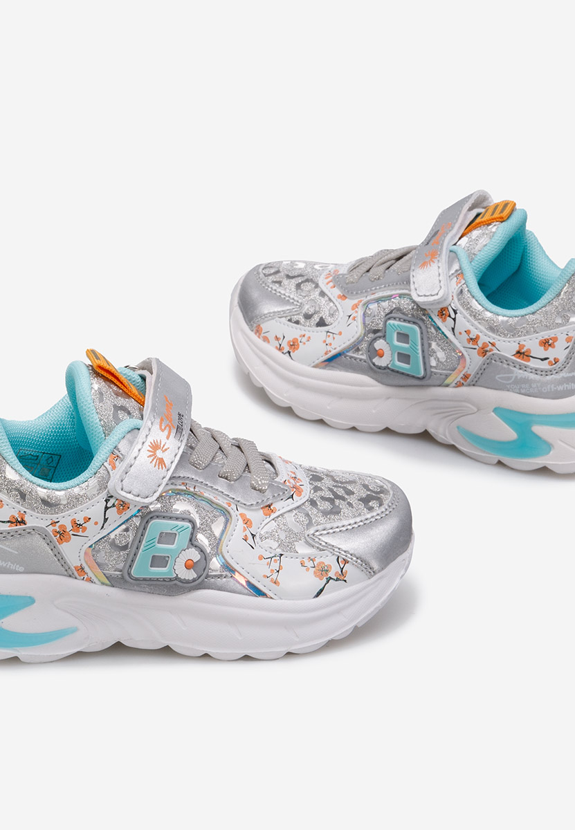 Baskets pour filles gris Lalia