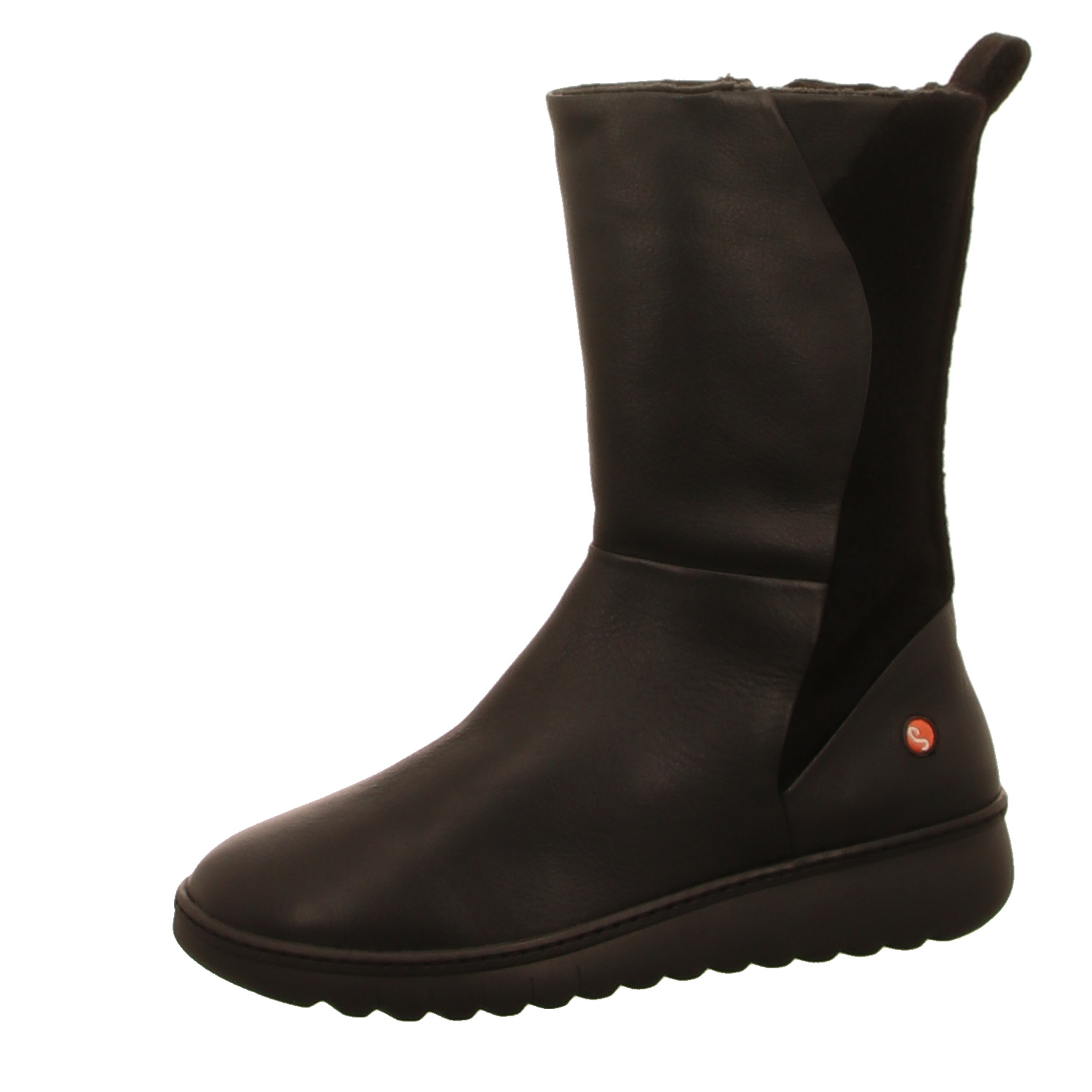 Softinos Stiefel schwarz