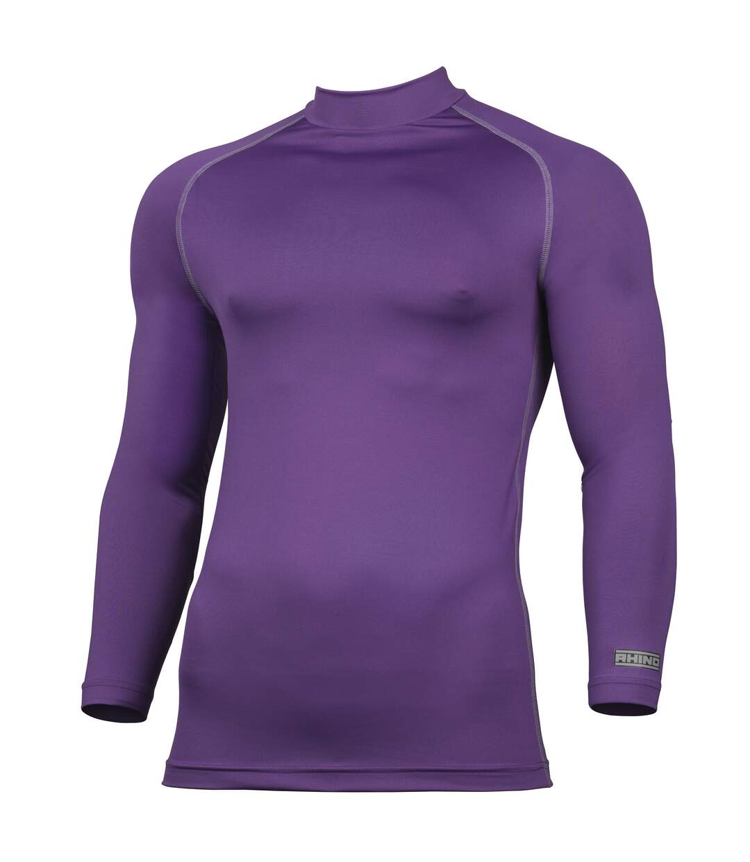 Rhino - T-shirt base layer à manches longues - Homme (Violet) - UTRW1276