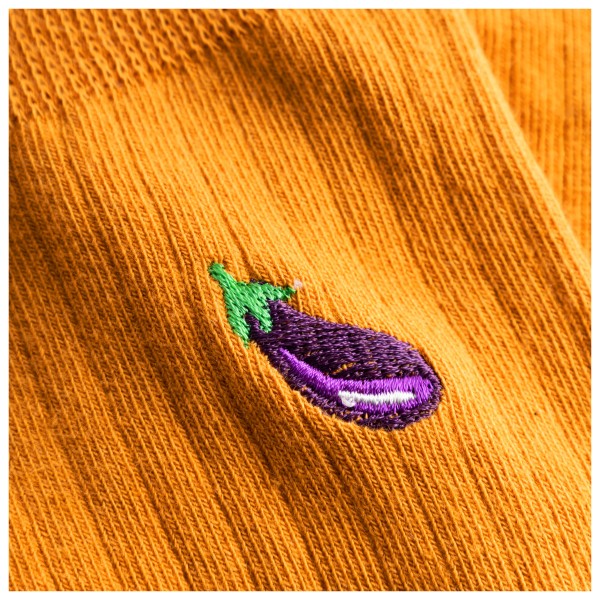 DEDICATED - Rib Socks Knivsta Eggplant - Chaussettes multifonctions