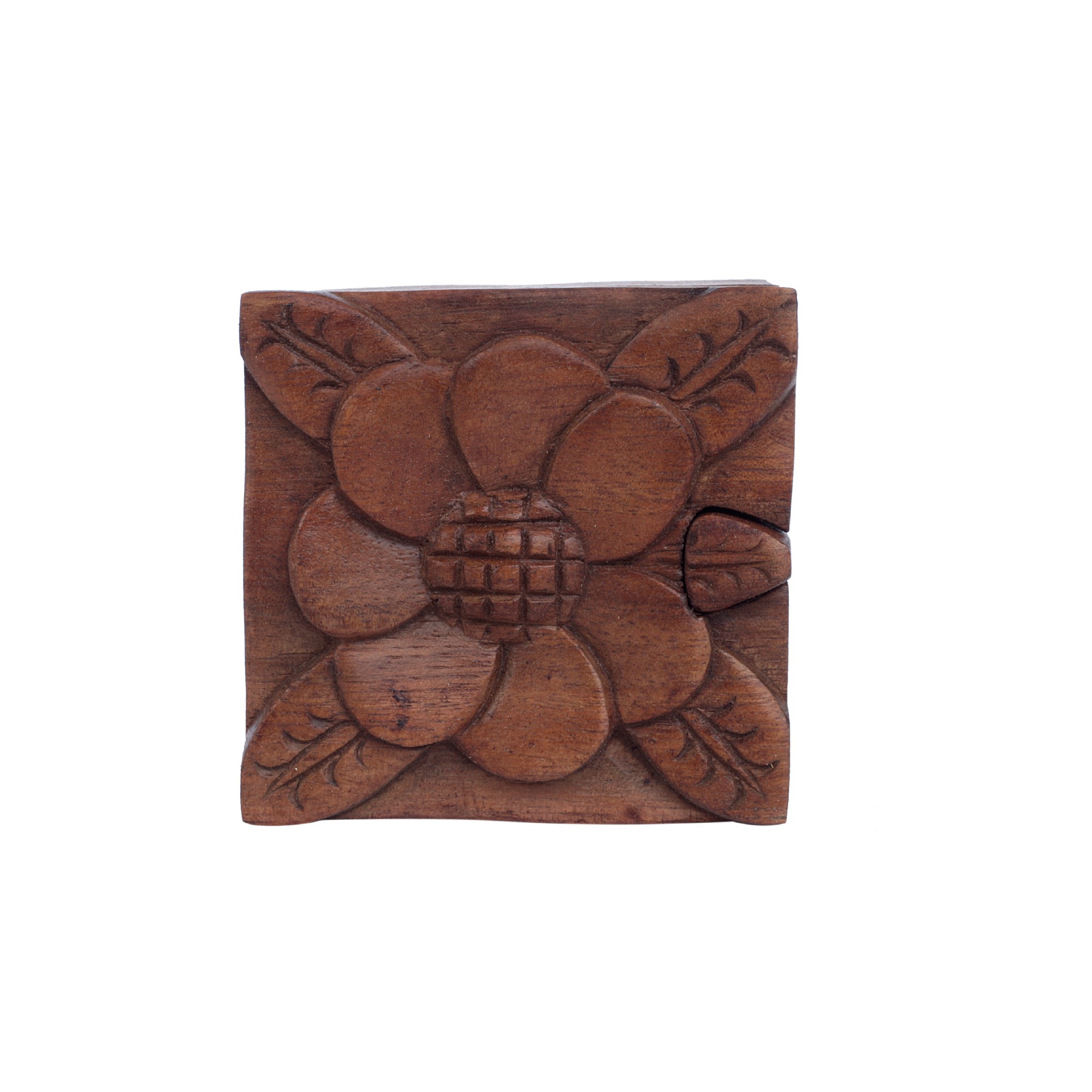 Secret Box 'Sunflower', T 8,5 cm, B 8,5 cm, H 6,5 cm von fischer's lagerhaus