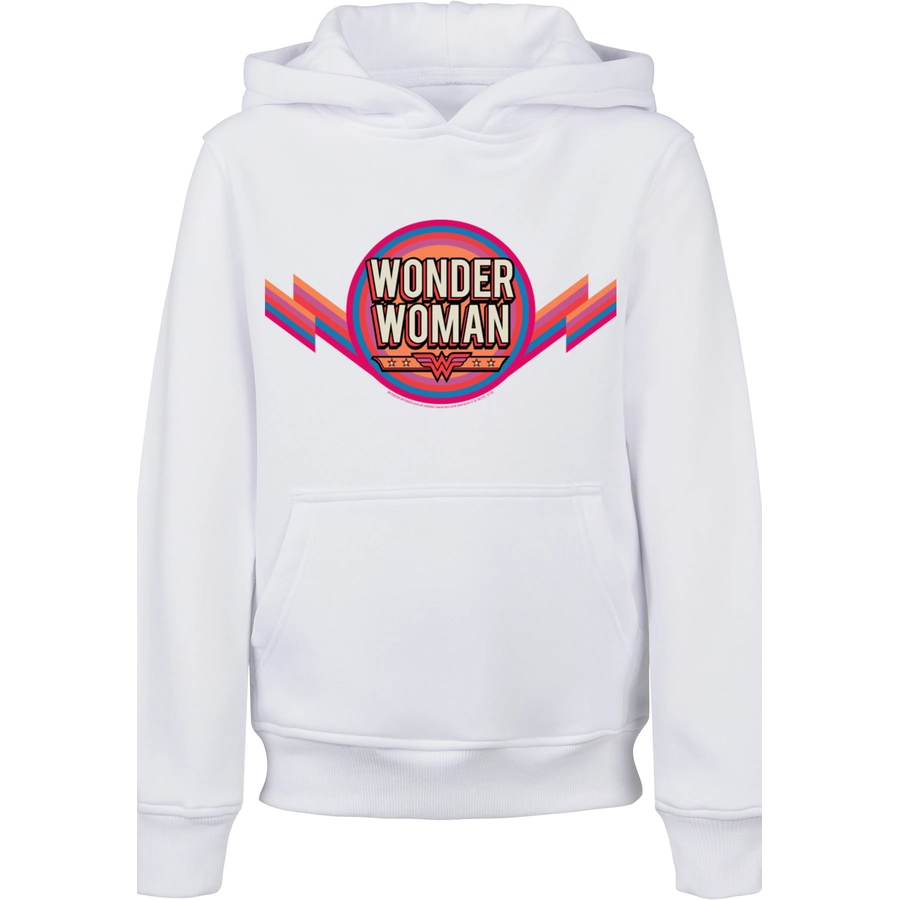 F4NT4STIC Hoodie DC Comics Wonder Woman Rainbow Logo weiß
