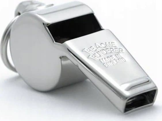 Spartan Referee Whistle Sports Professional Metal Strong ACME THUND MM 12