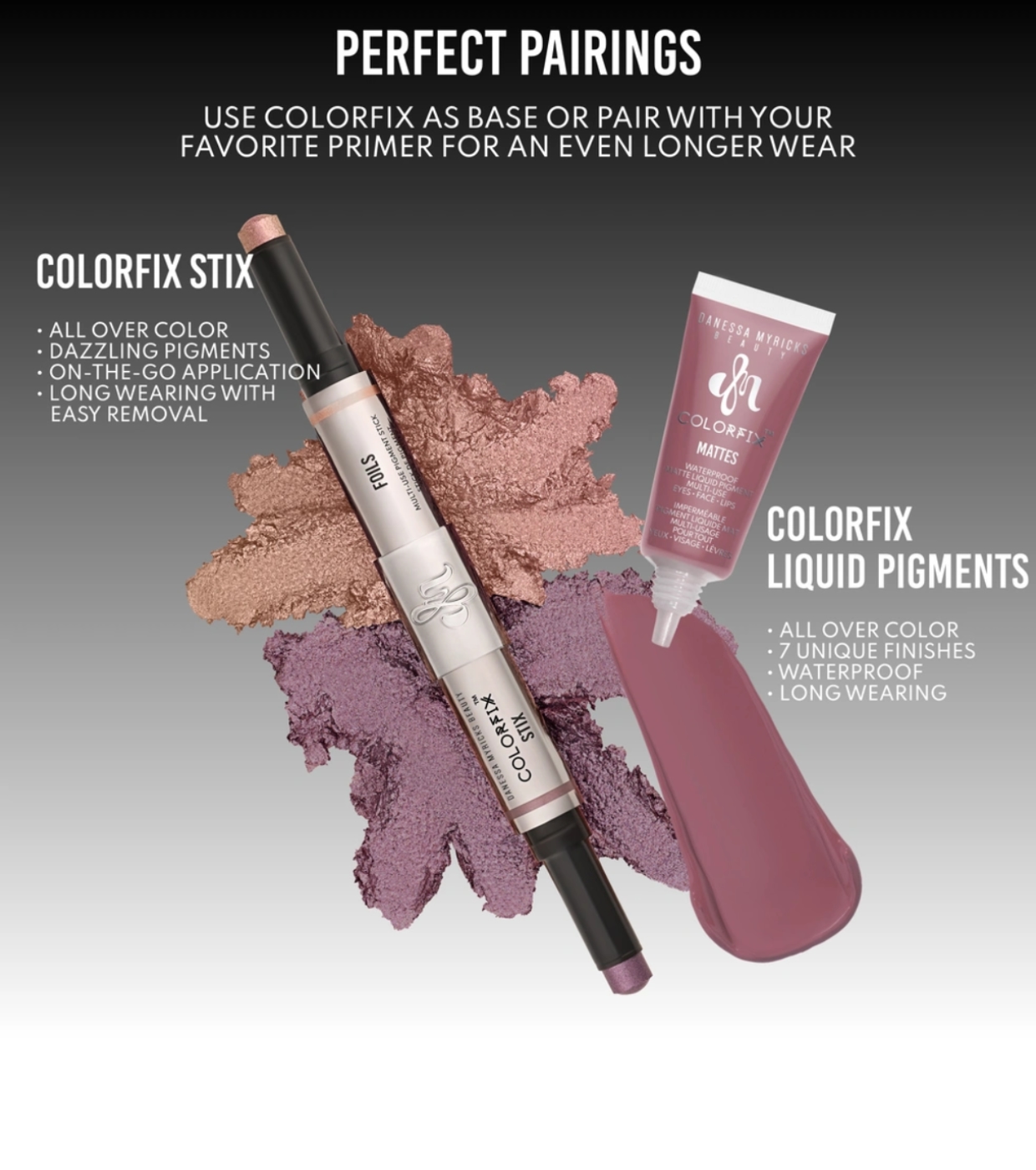 Danessa Myricks Beauty - Bastão Multiuso Colorfix - Duo 6: Celeste/Nova