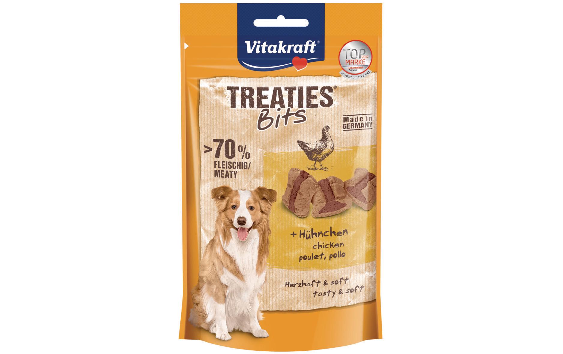 Leckerli Treaties Bits Hühnchen & Bacon, 120 gDie Belohnung für zwischendurch