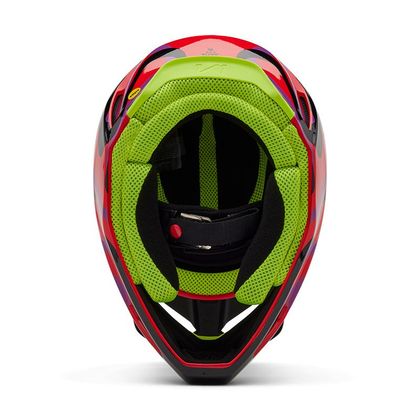 Casque cross Fox V1 EMOTION 2025 - Rouge