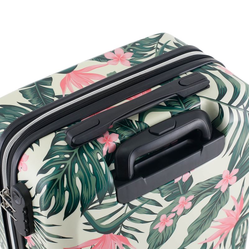 Valise cabine rigide 376 Extensible 55 cm Fleur B