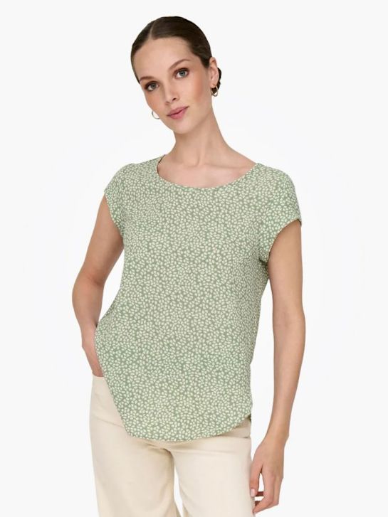 ONLY T-Shirt Grün