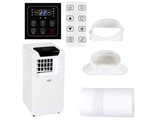 ADLER - Ad 7916 climatiseur portable, télécommande, minuterie, contr...