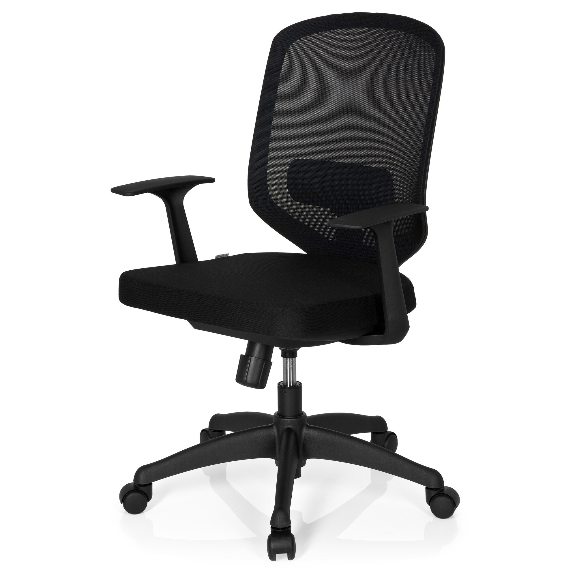 Profi Bürostuhl DELIGHT Stoff/Netzstoff mit Armlehnen hjh OFFICE