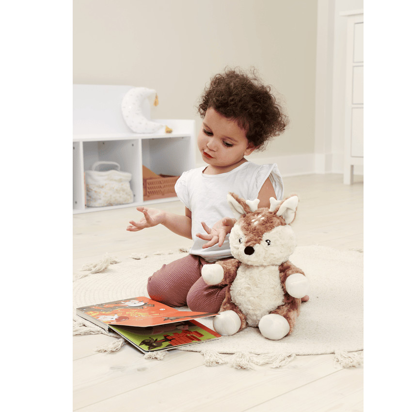 Veilleuse peluche Lovelight Finley fawn - Beige